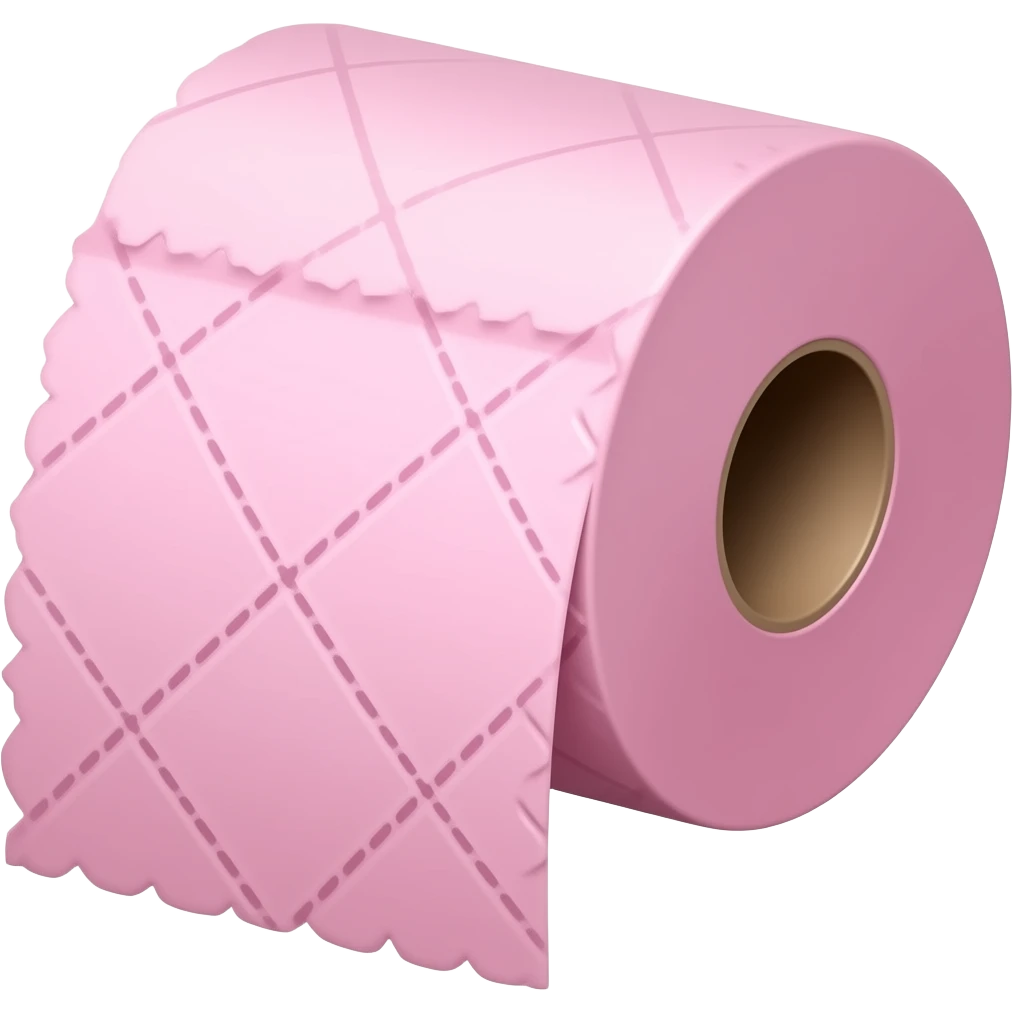 This emoji in pink 🧻 emoji