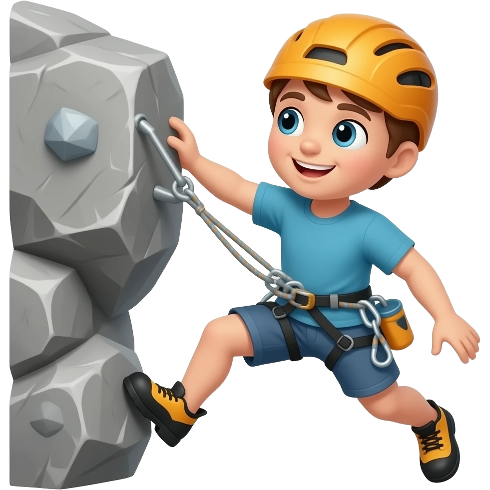 rock climbing emoji