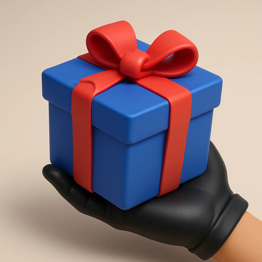 gift box emoji