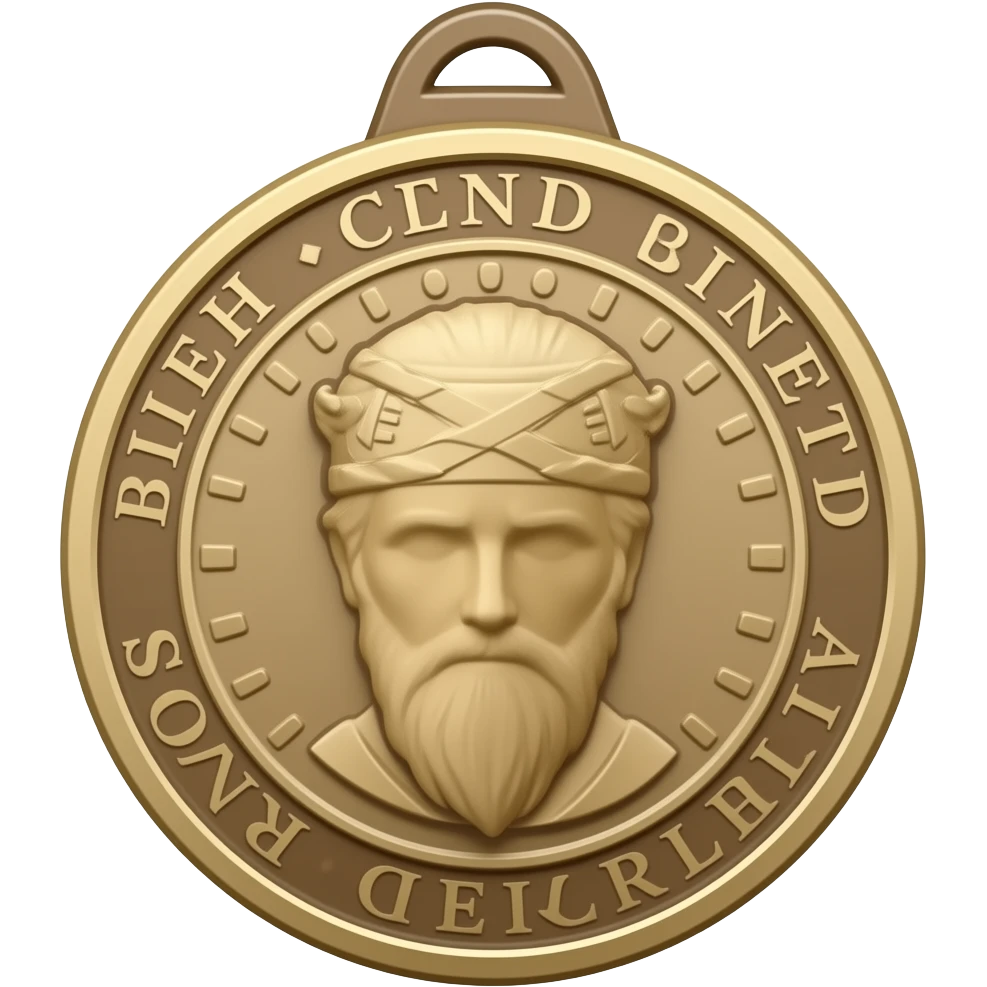 Benedictine medal emoji