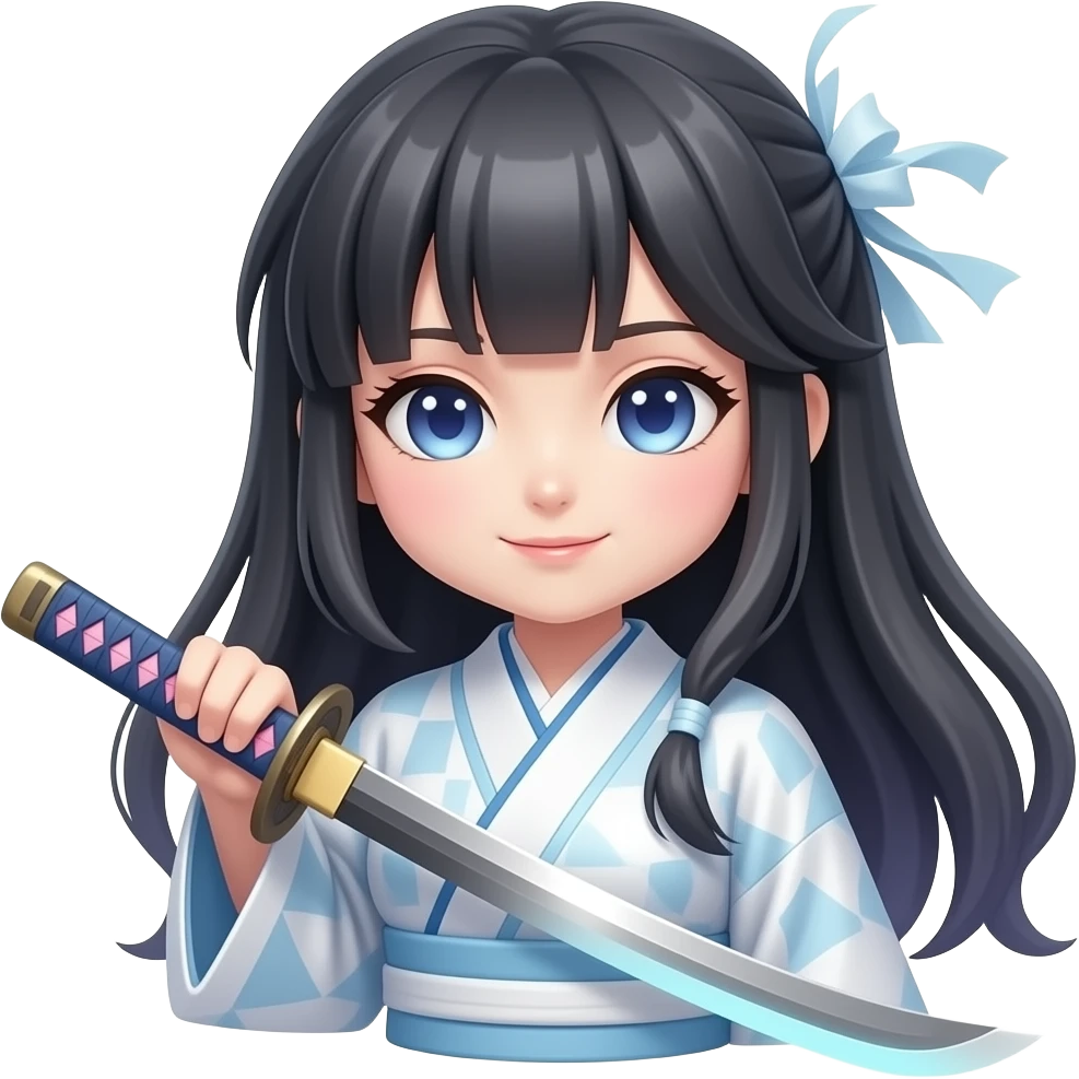 Katana da Shinobu Demon Slayer emoji