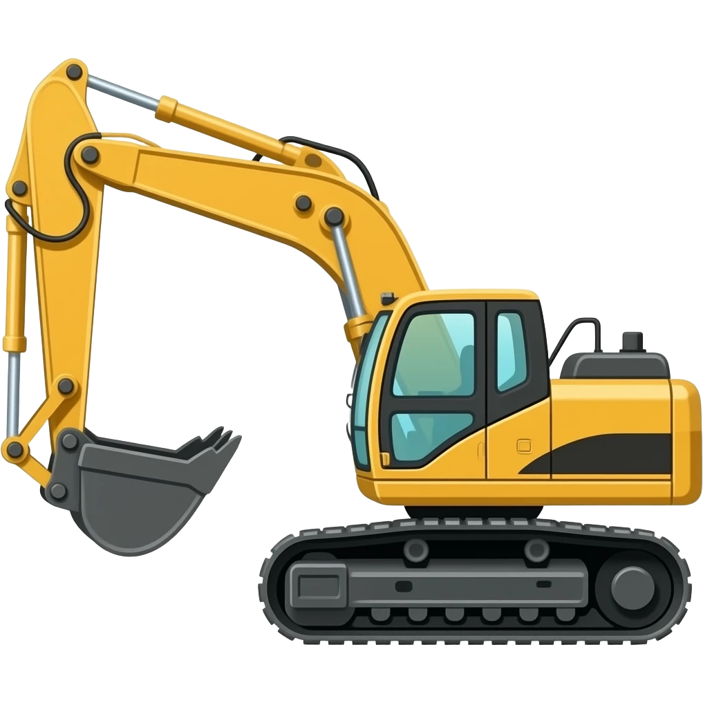 Excavator emoji
