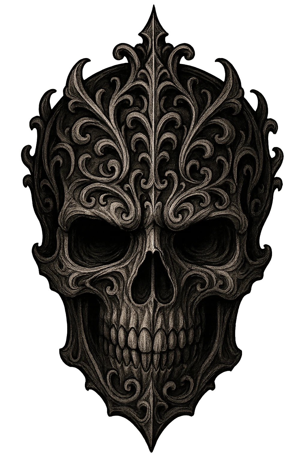 gothic skull emoji