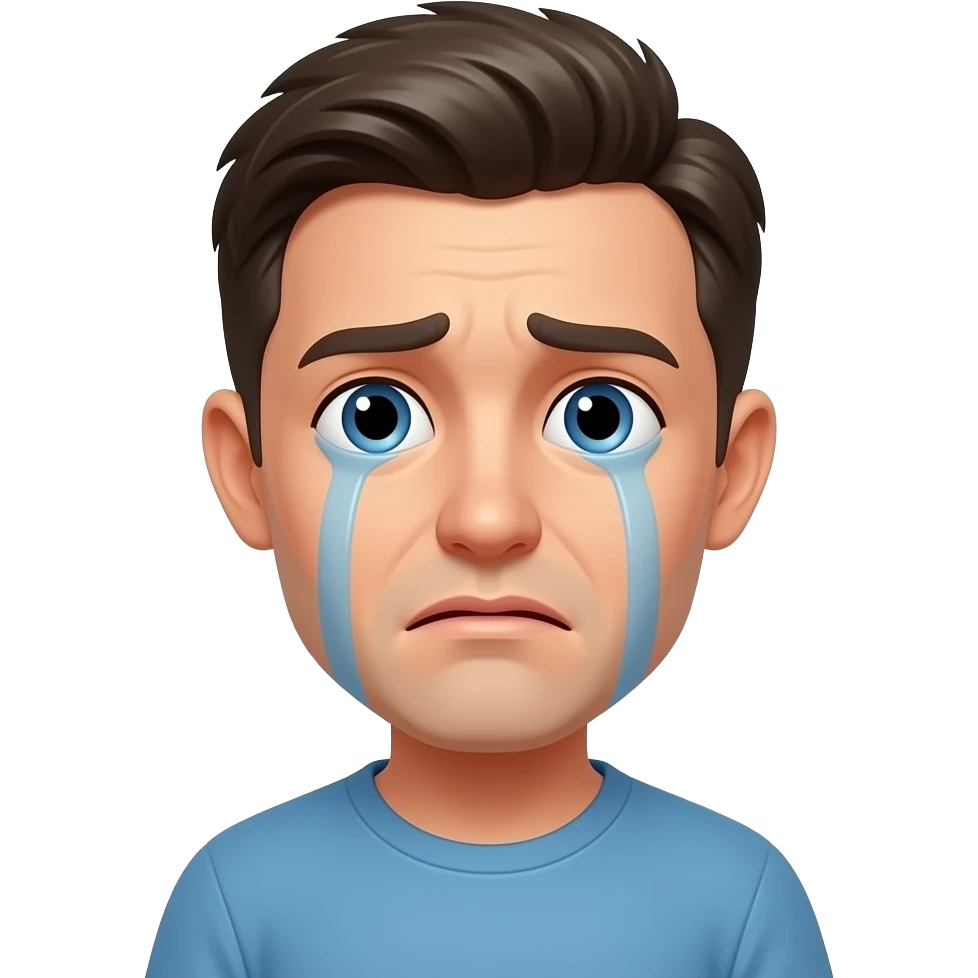 "You're too emotional!" emoji