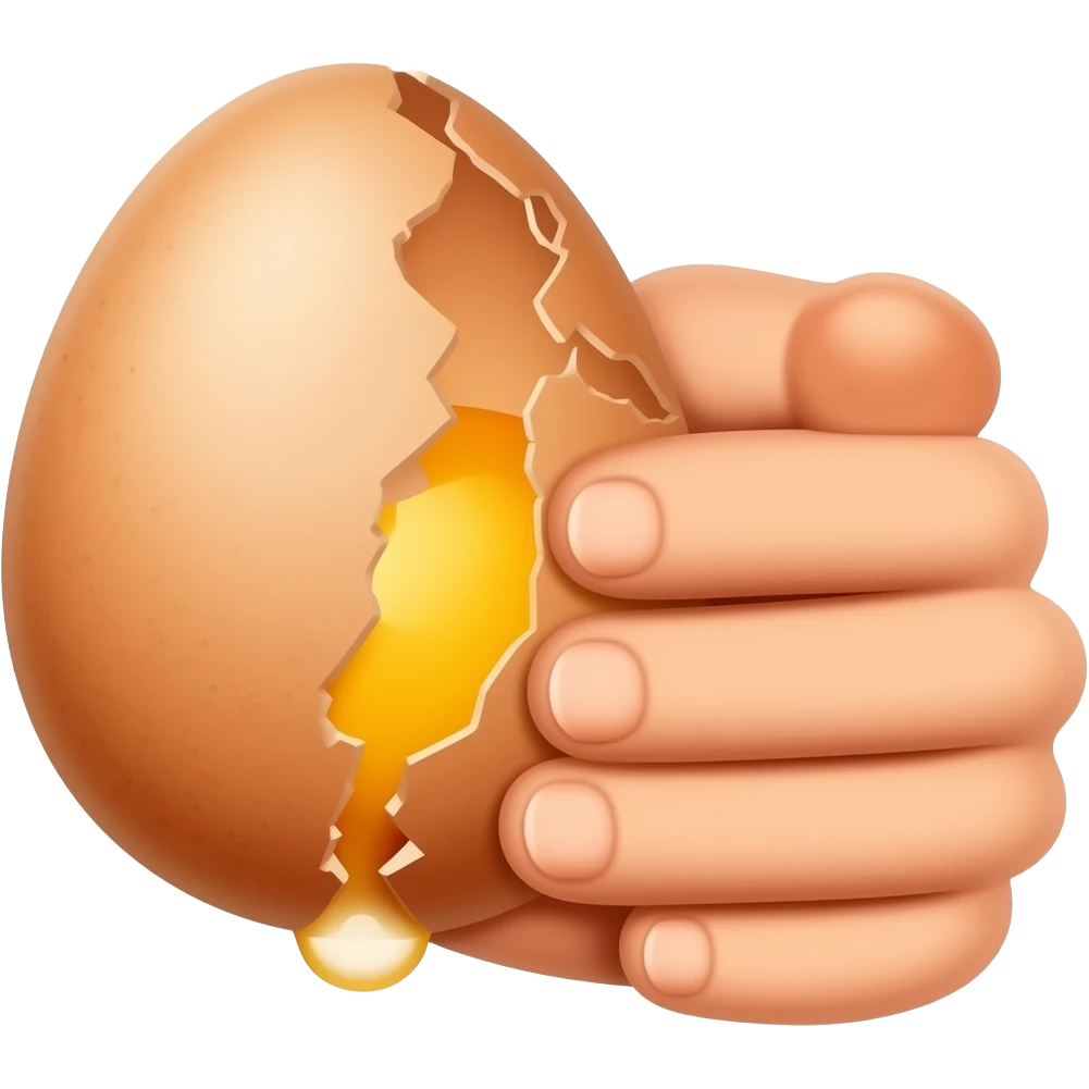 to crack eggs emoji