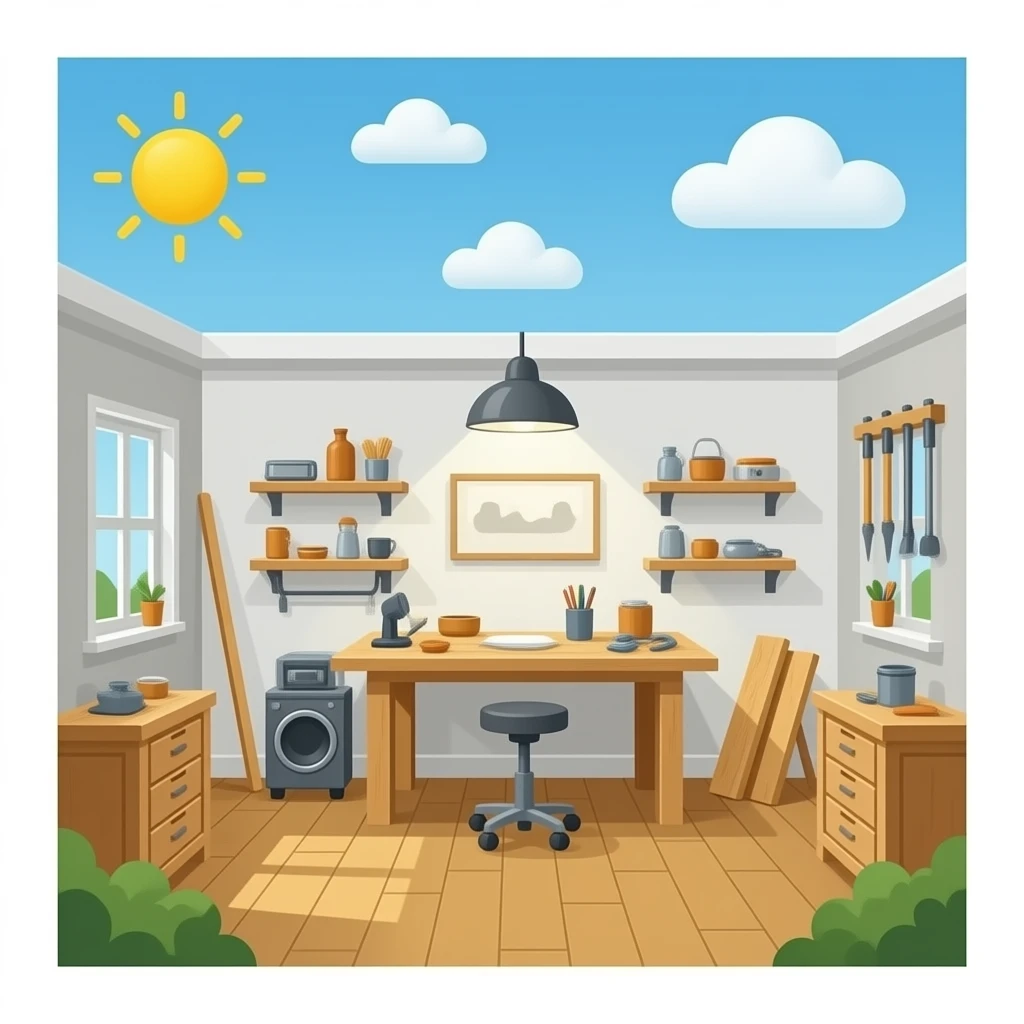 atelier menuiserie moderne emoji