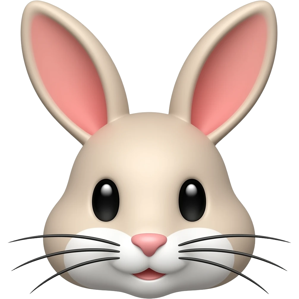 rabbit face emoji