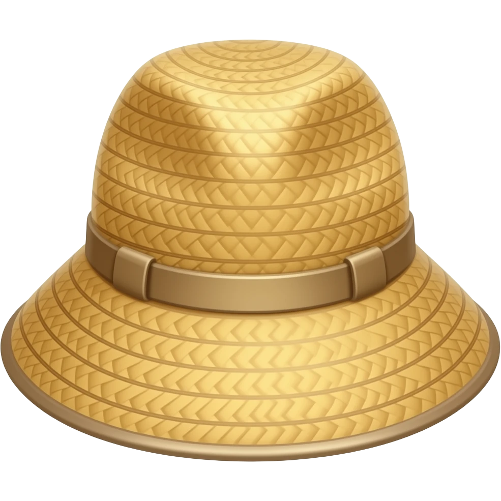 fisherman hat emoji