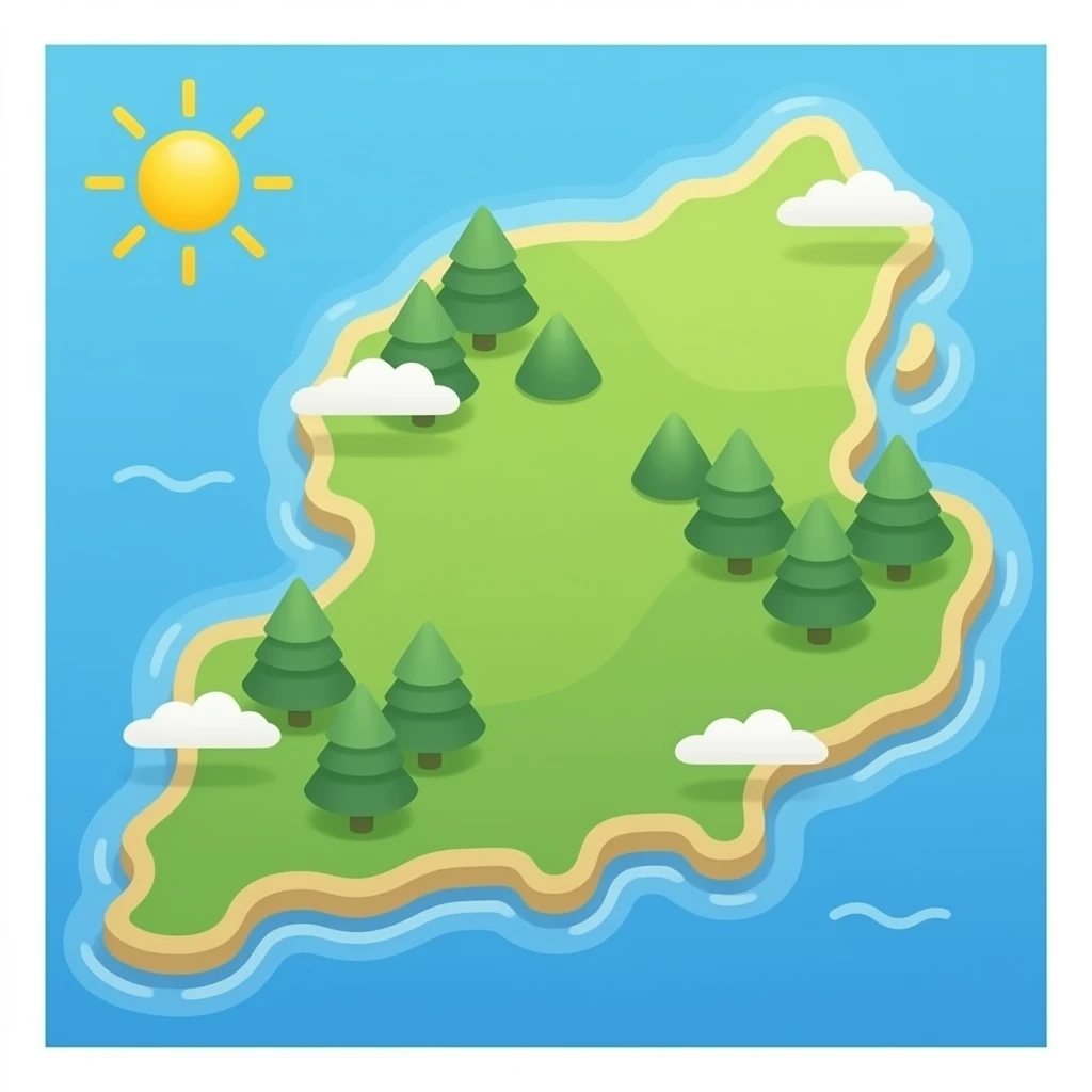 Island of Sodor map emoji