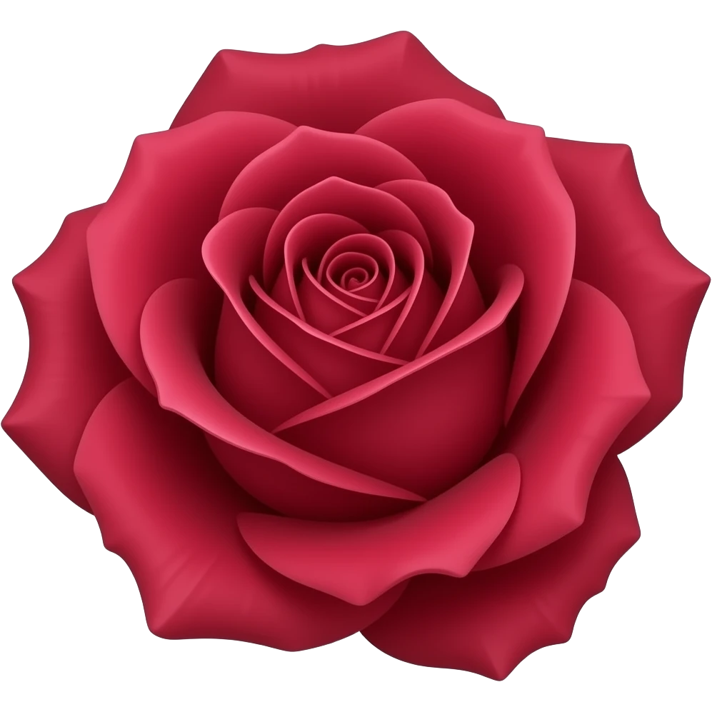 goth rose emoji