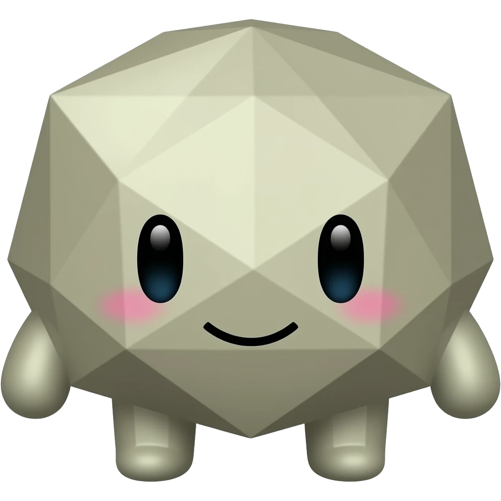 Kawaii geometry dash emoji