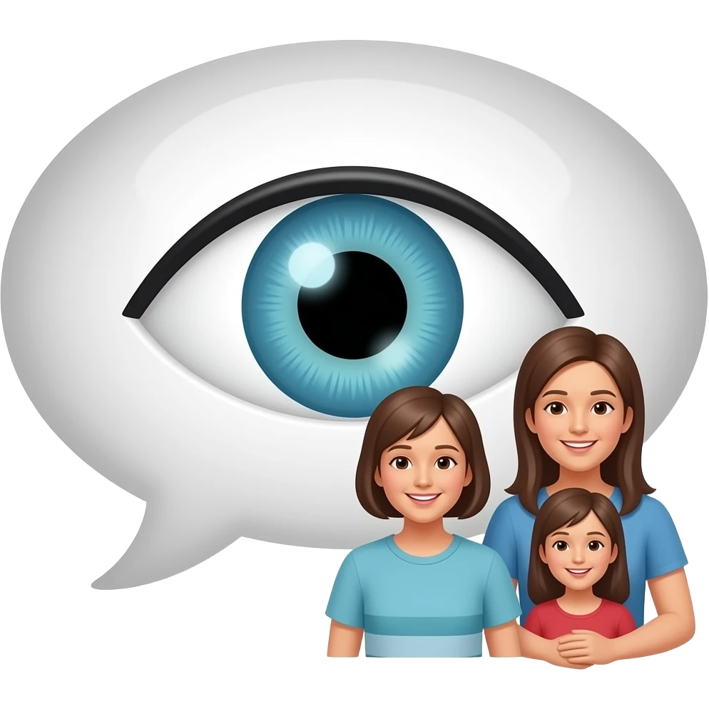 👨‍👩‍👧‍👦👁️‍🗨️ emoji