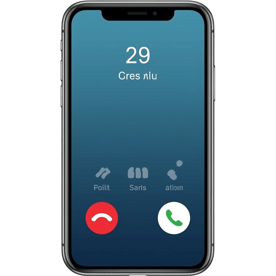 smartphone calling emoji