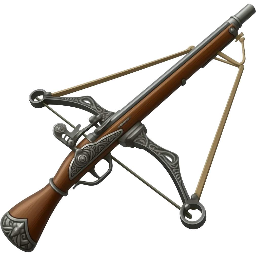 classic medieval crossbow emoji