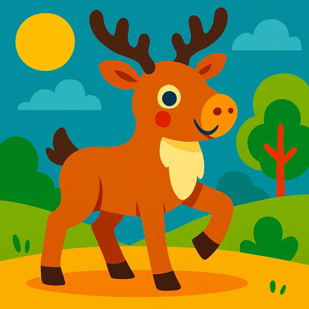 Reindeer emoji