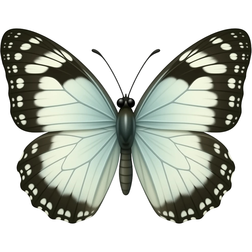 add tiny black spots to the wings emoji