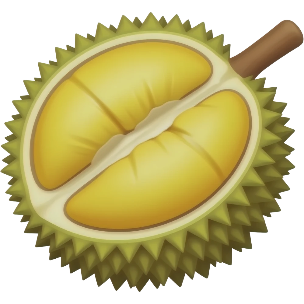 create durian emoji emoji