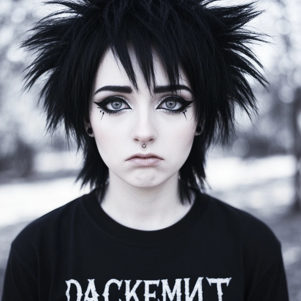 emo profile picture, cute, expressive, minimal emoji
