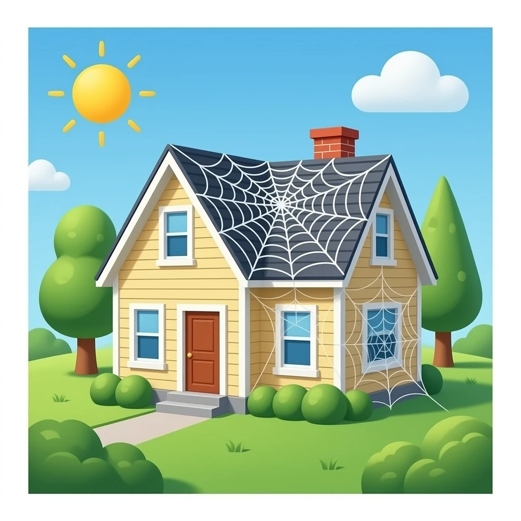🕸️🏠 emoji