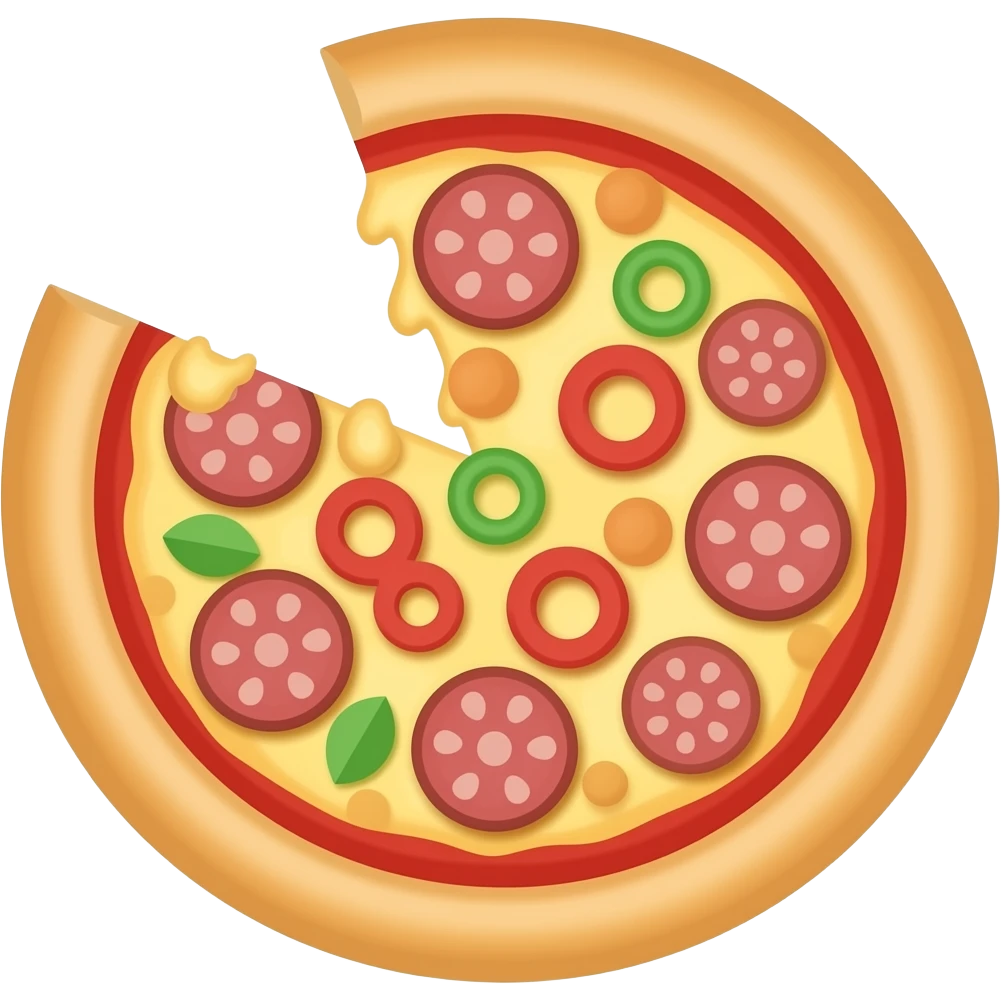 Pizza emoji
