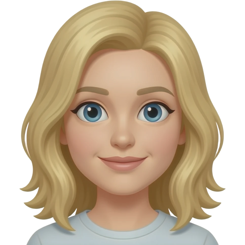 blonde hair emoji