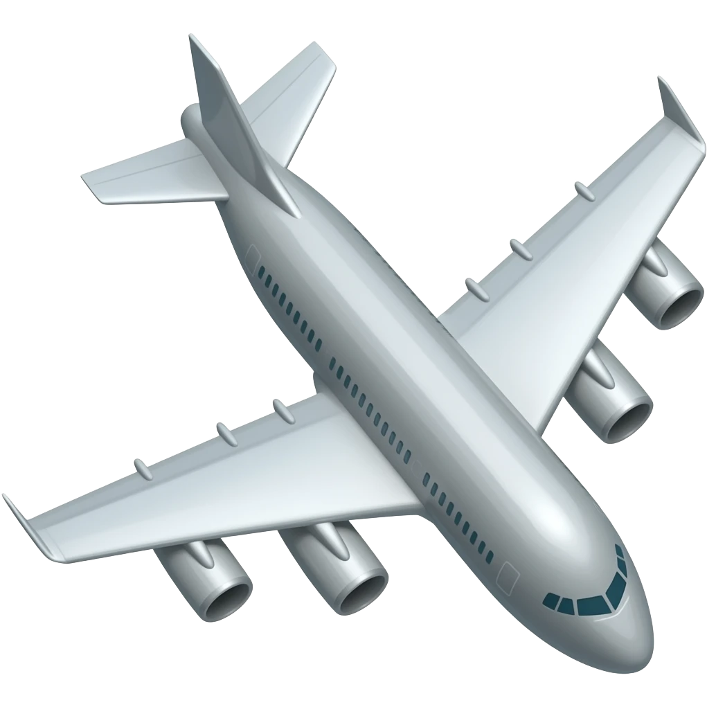 plane elevated emoji