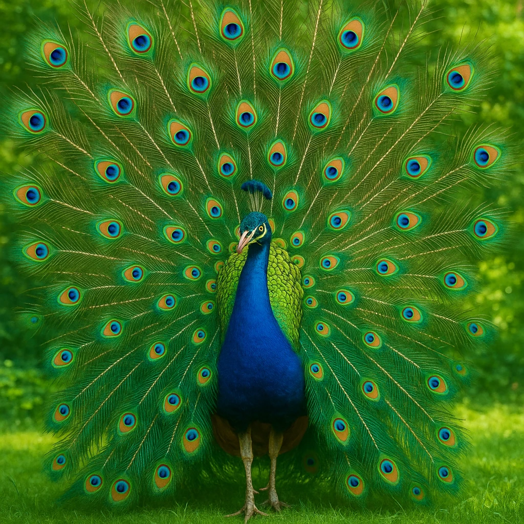 Peacock emoji