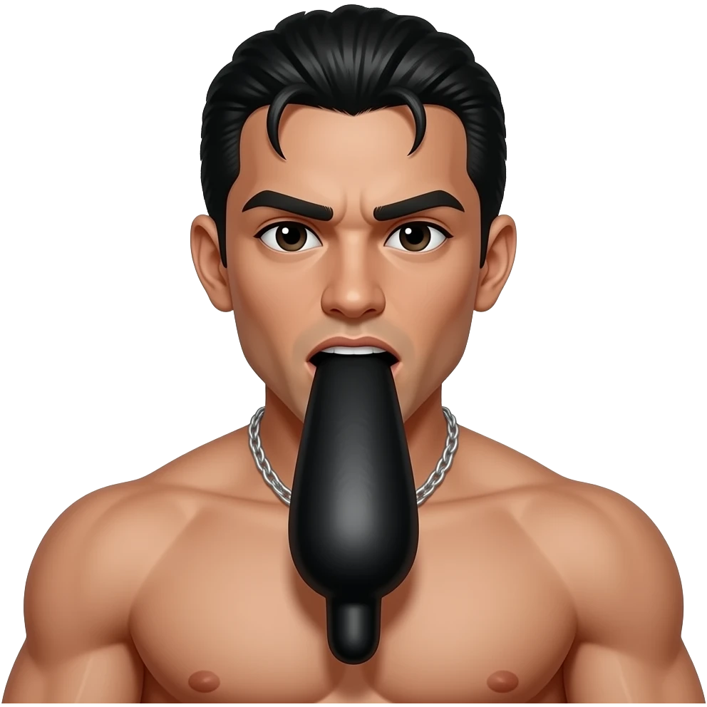 Fit Lightskin gang banger fucked by big black dick emoji