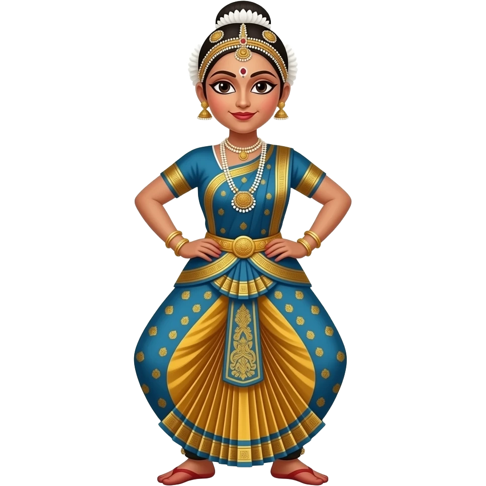 Bharatnatyam, emoji