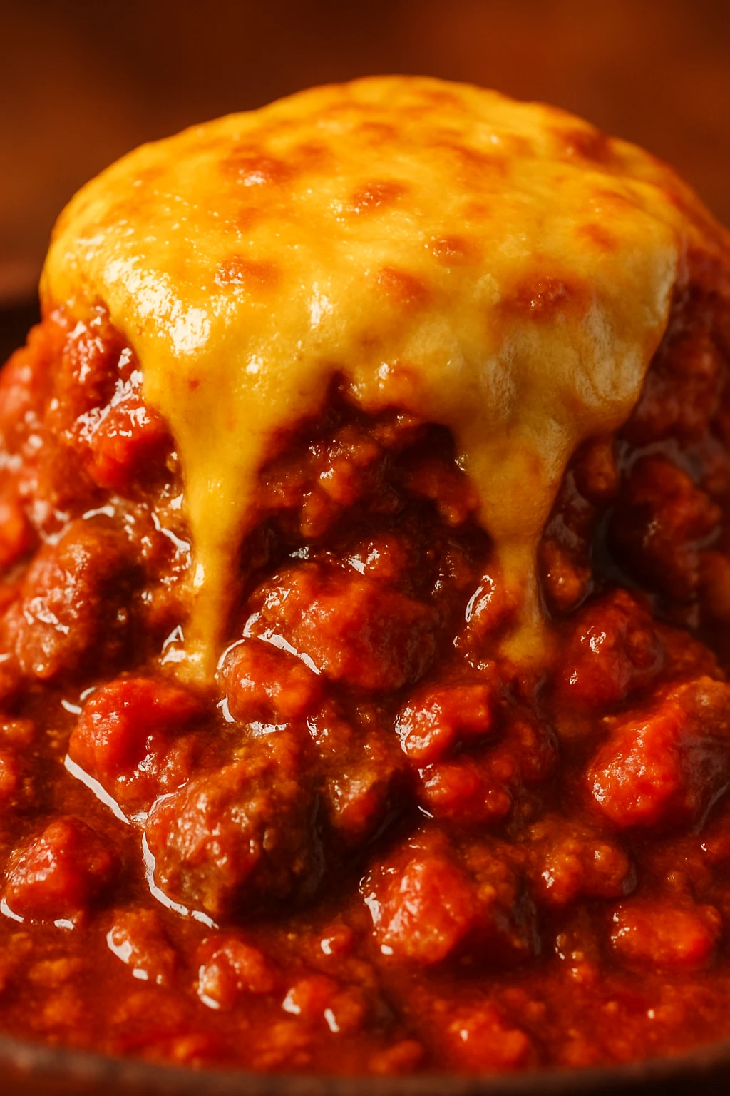 cheese-covered curry, golden cheese drips, spicy curry, vibrant colors emoji