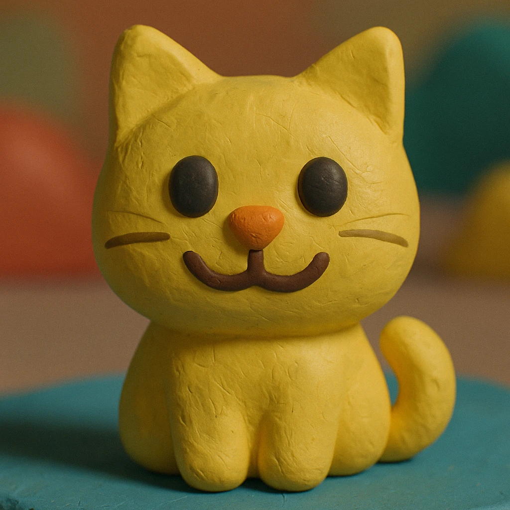 A cute cat emoji emoji