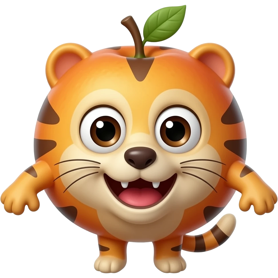 Make me a fruit the as a abilility to Dodge anything an turns inanimal and make me super Stretch emoji