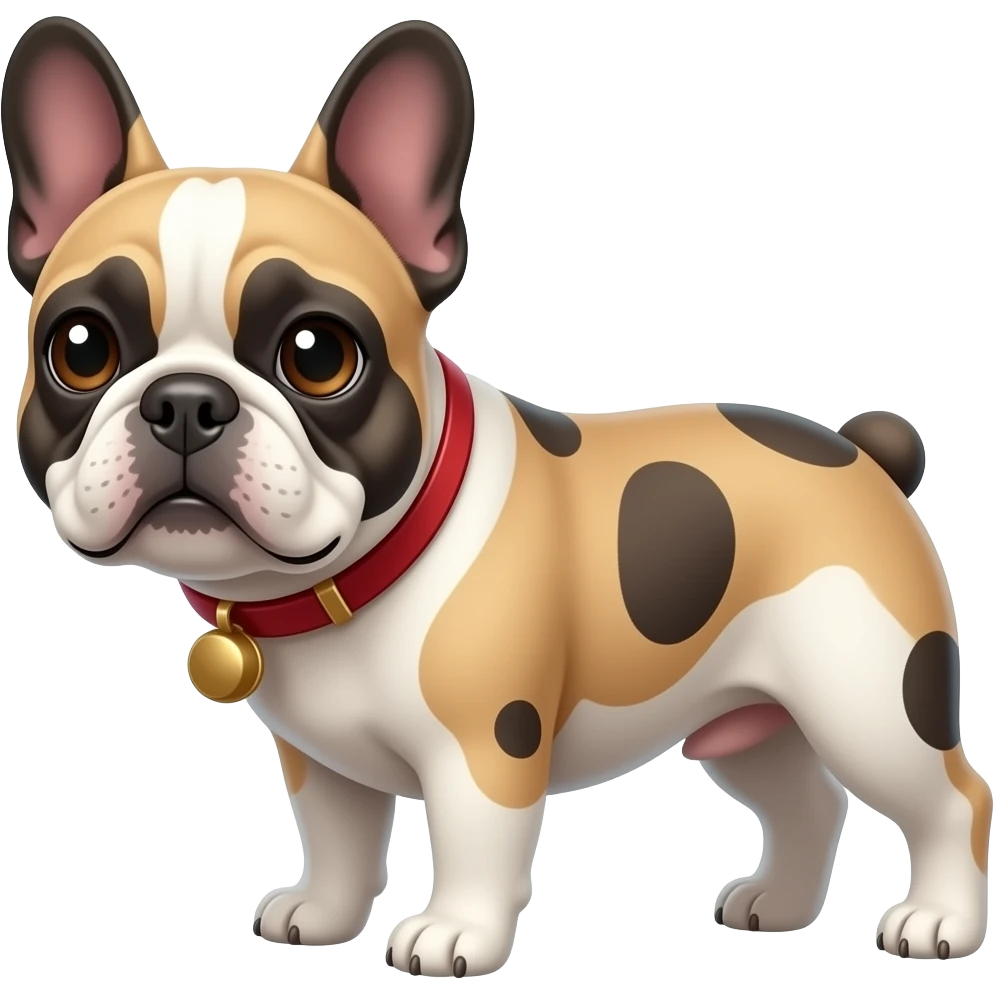 French bulldog emoji