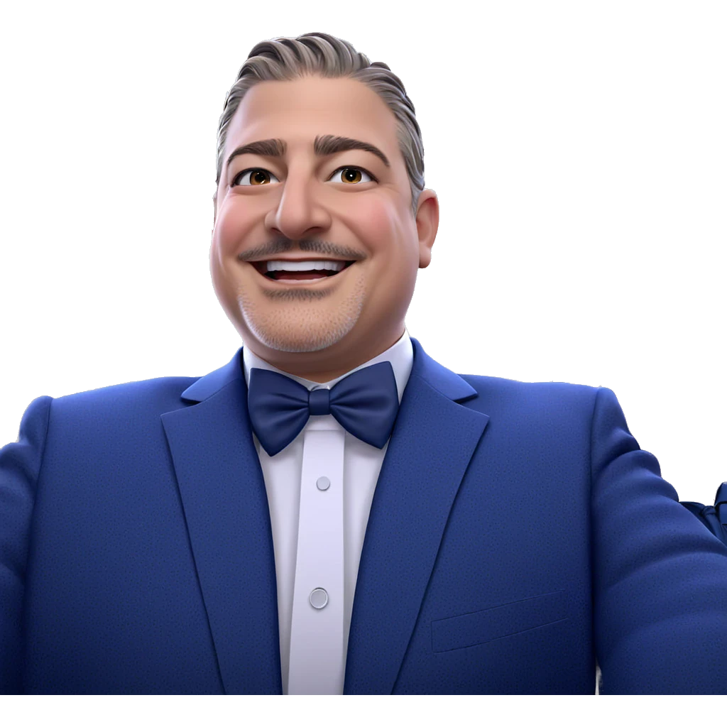 smiling boy in formal attire emoji