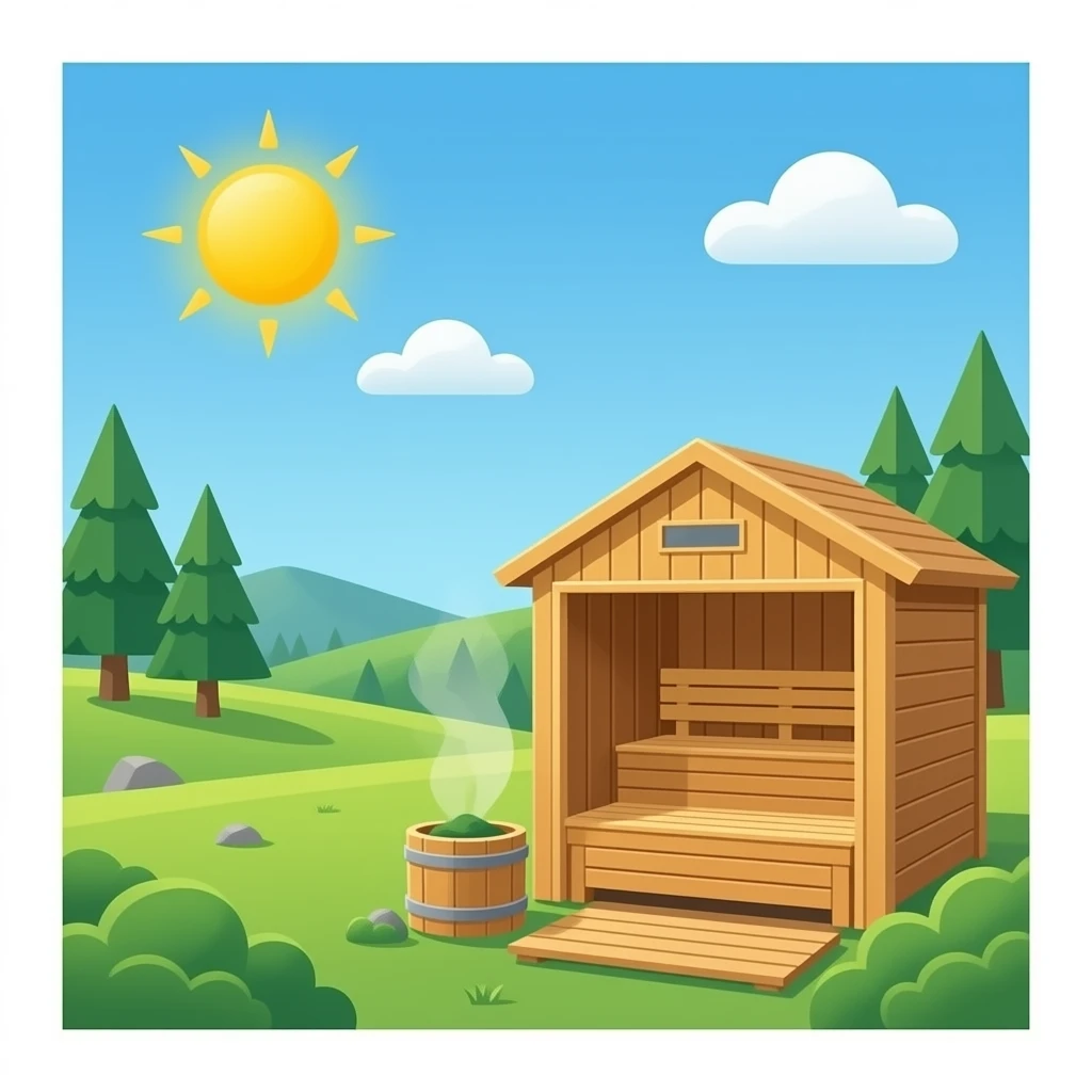 daytime sauna emoji