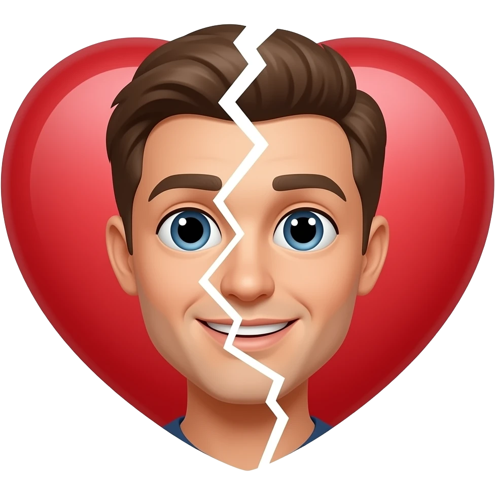 Broke heart emoji