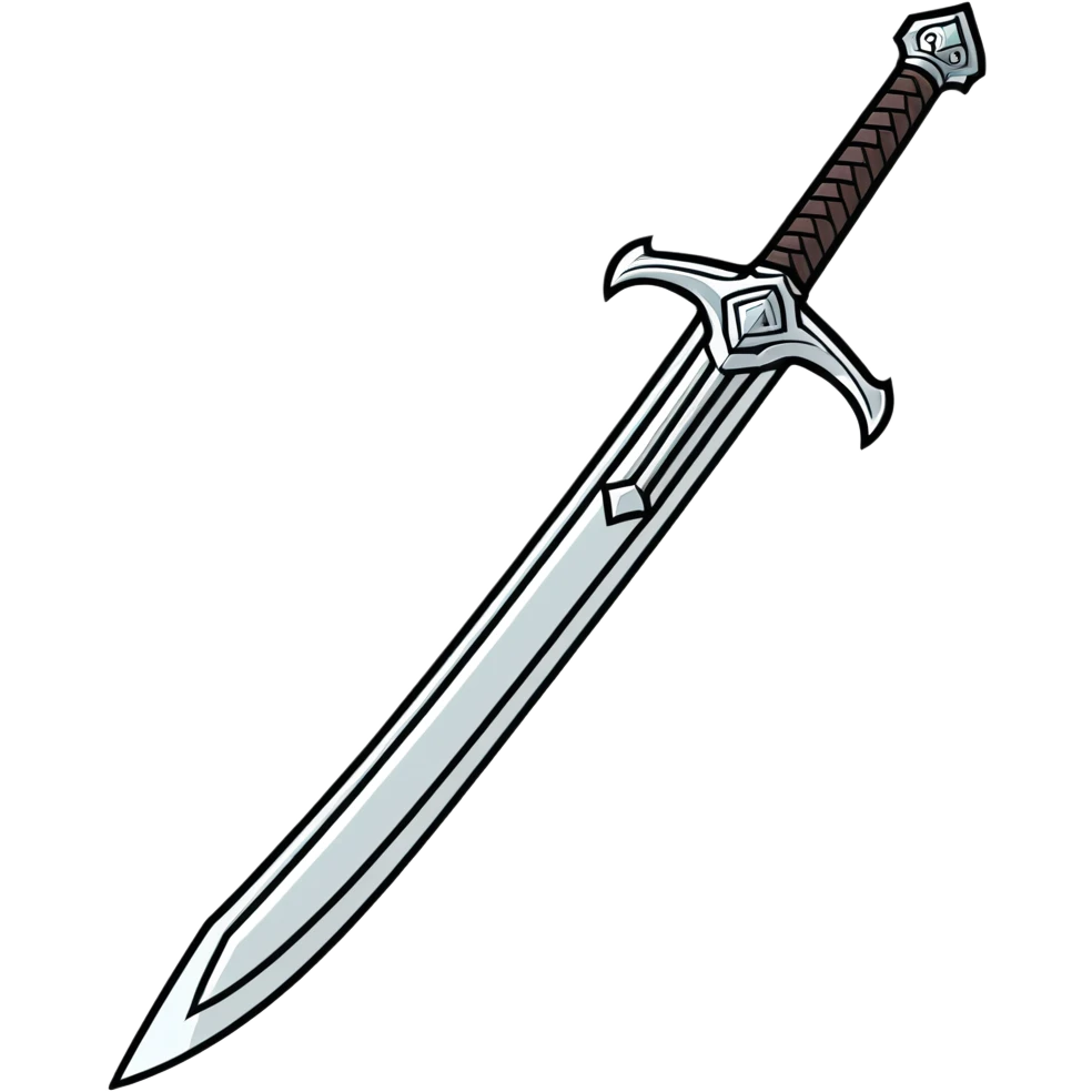 silver greatsword emoji