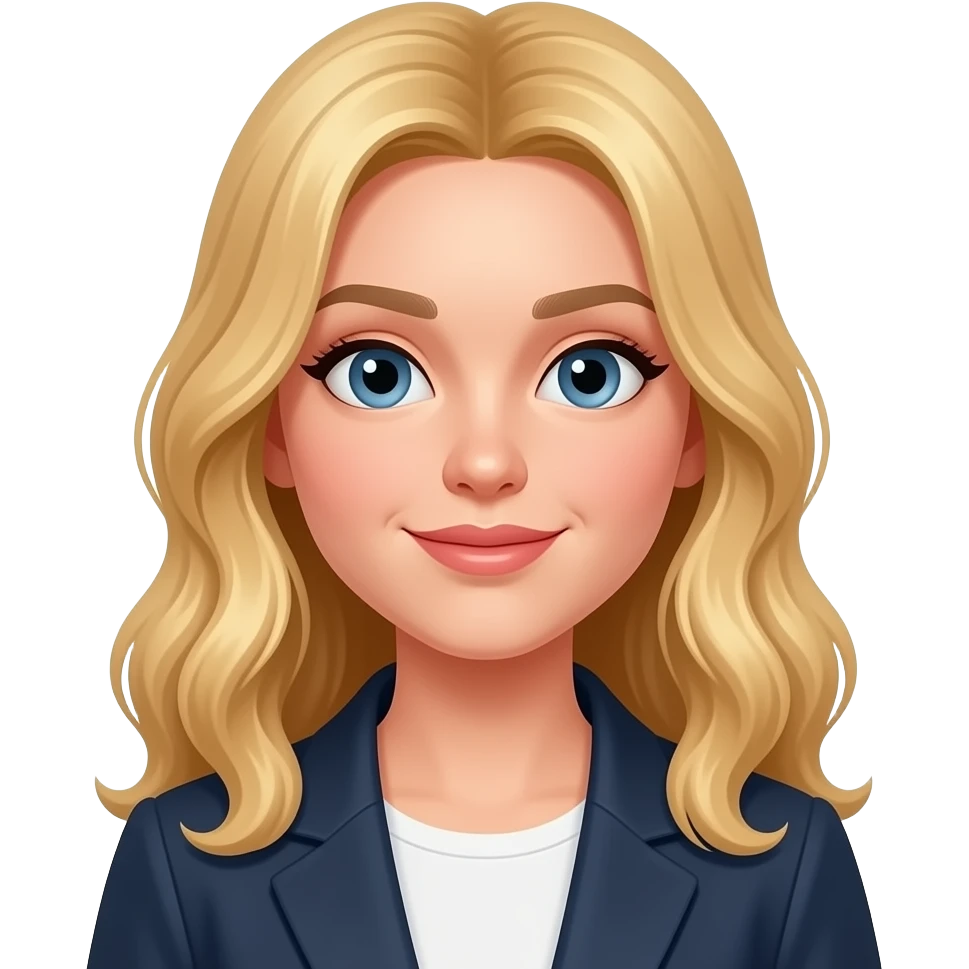 女时尚设计师金发20岁 emoji