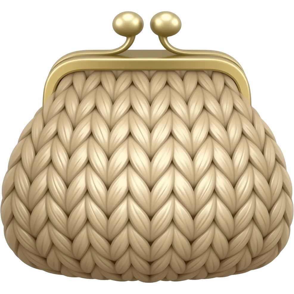 Draw string purse emoji