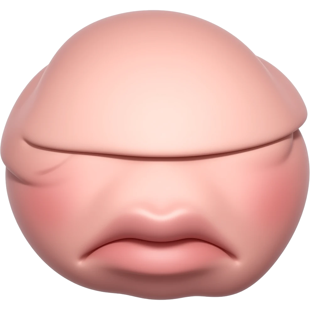 Penis avec du laid dessus emoji