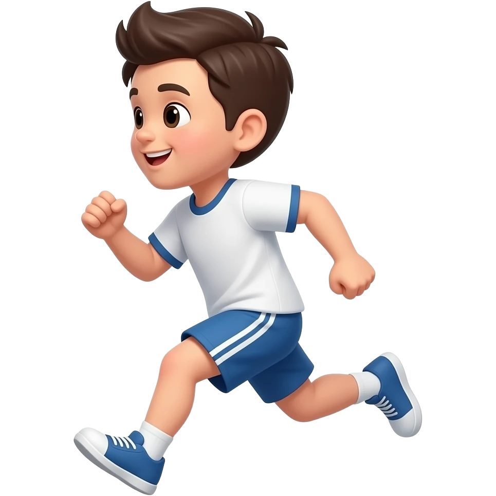 뛰어다니는 어린이 emoji