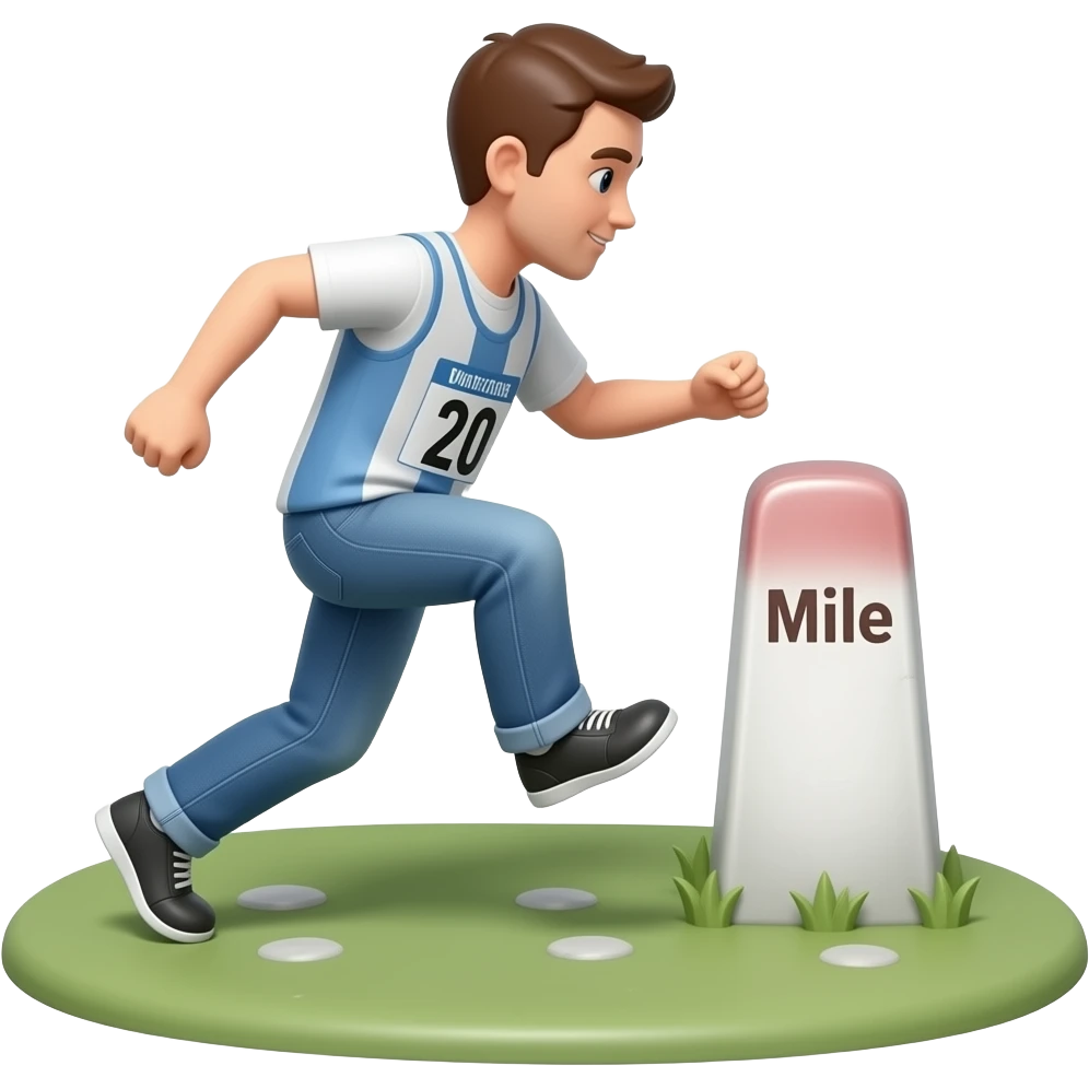 Step mile emoji
