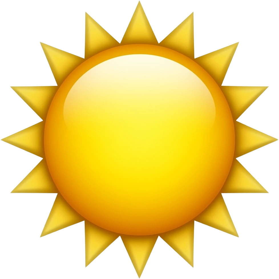 sun emoji