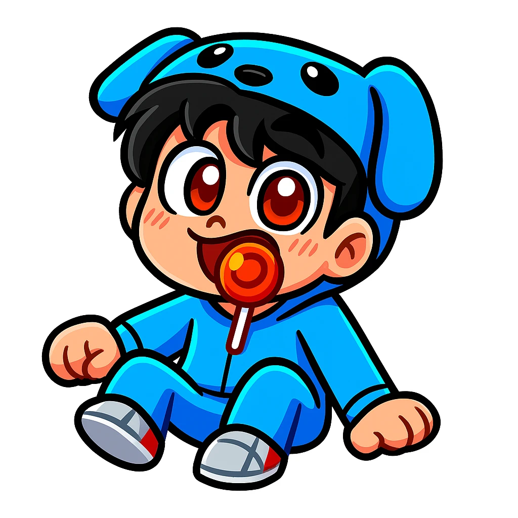 Extract the character from the background, including the clothes and accessories they are wearing, and place on a transparent background. Keep the original style and appearance exactly the same. and separately give me the picture

 emoji