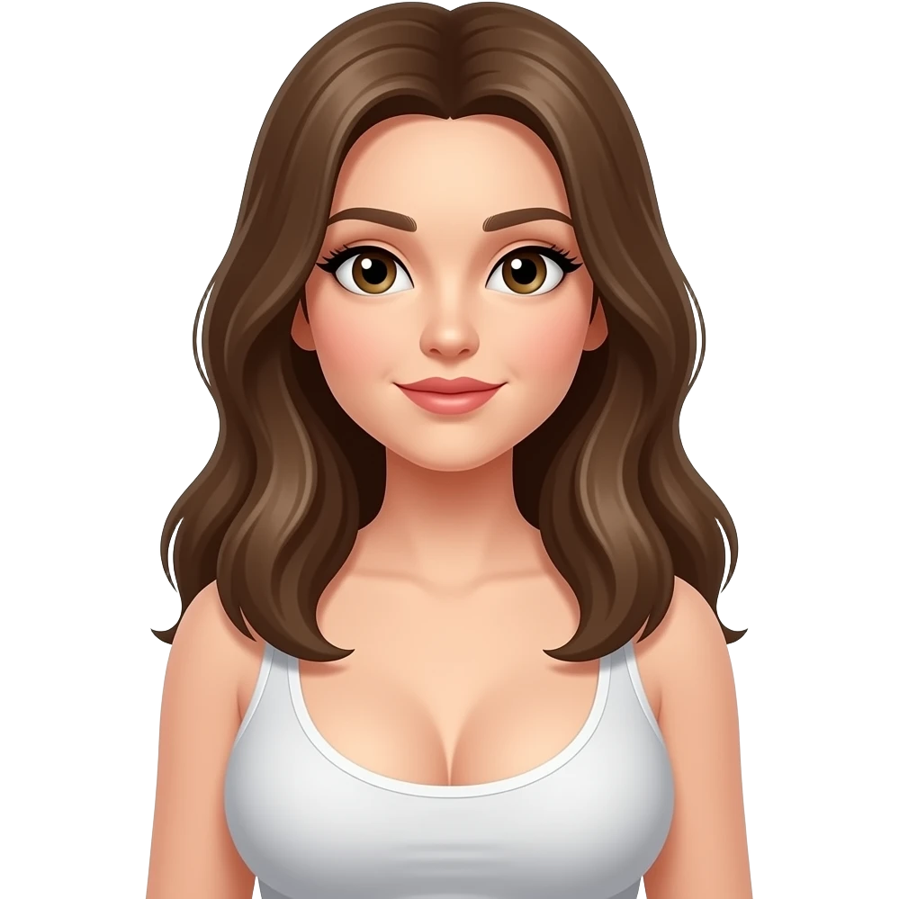 Yellow Emoji with big boobs emoji