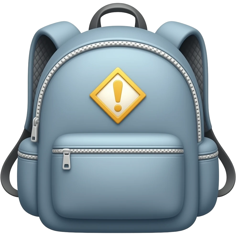 backpack school emoji