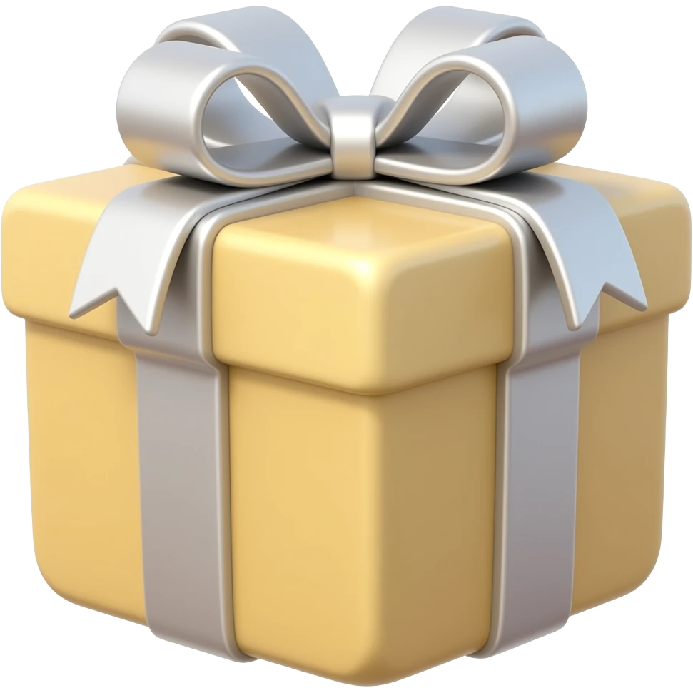 3D gift icon emoji