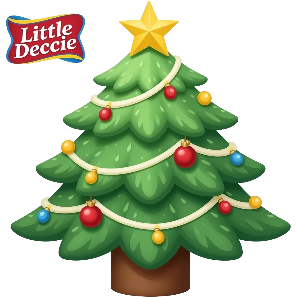a emoji of one of those christmas tree cakes from little debbieas emoji