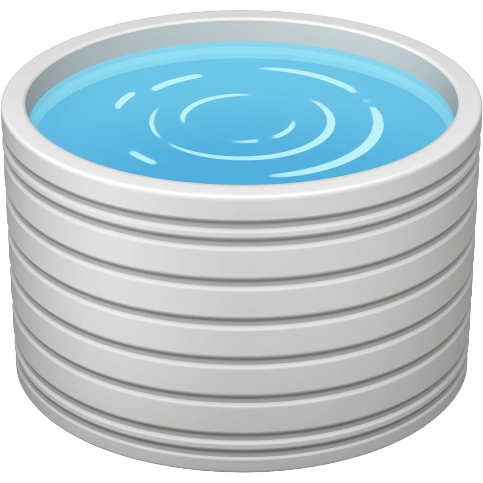 town water storage no background emoji