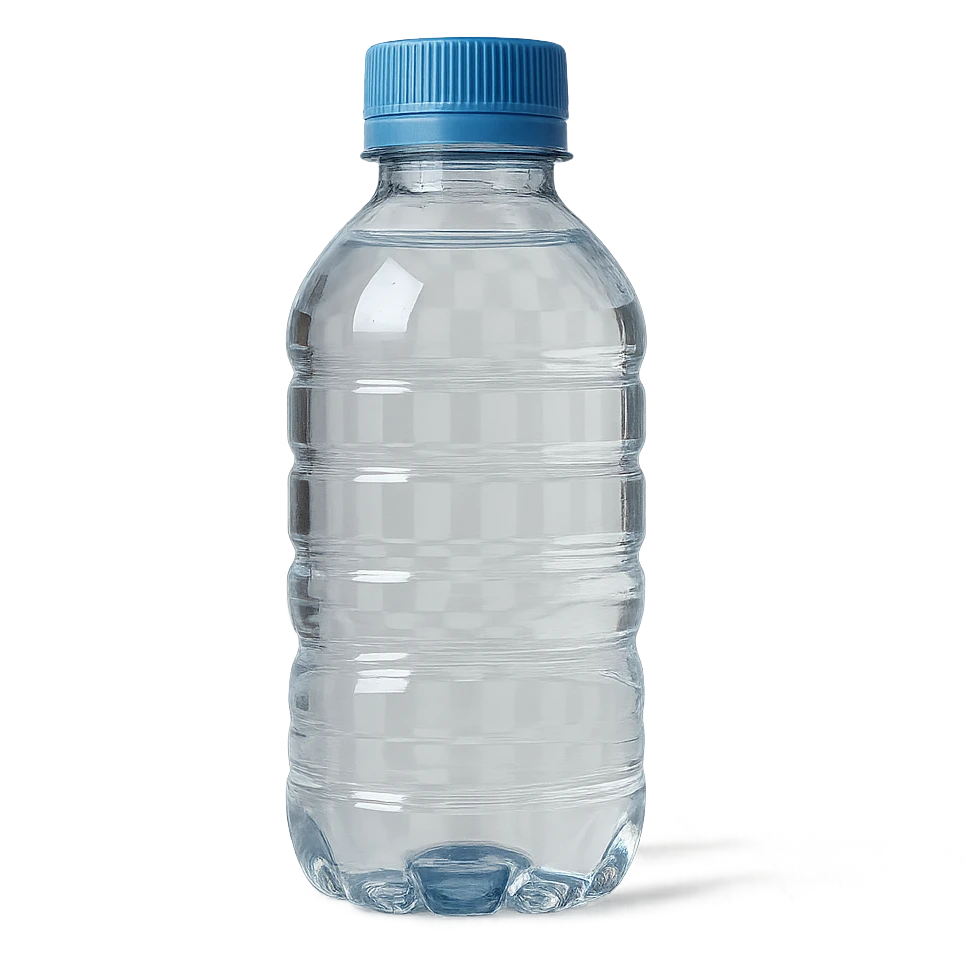 bottiglietta di acqua, iperrealistico 4k emoji